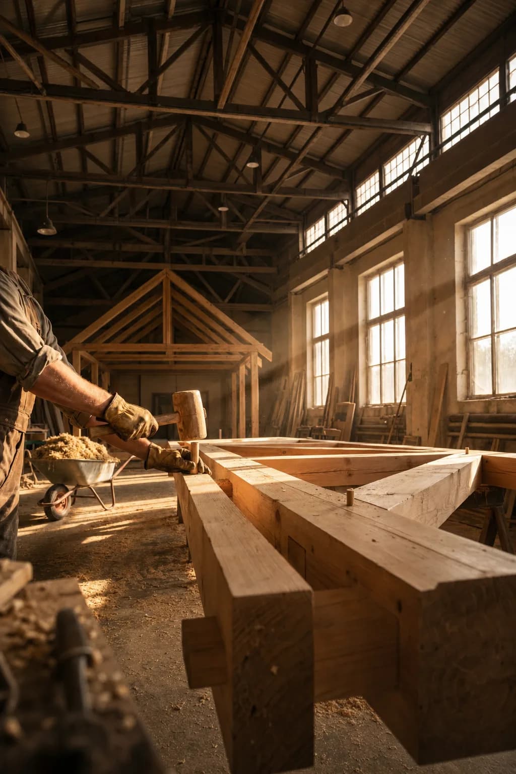 Tillverkning — fabriken i Lettland