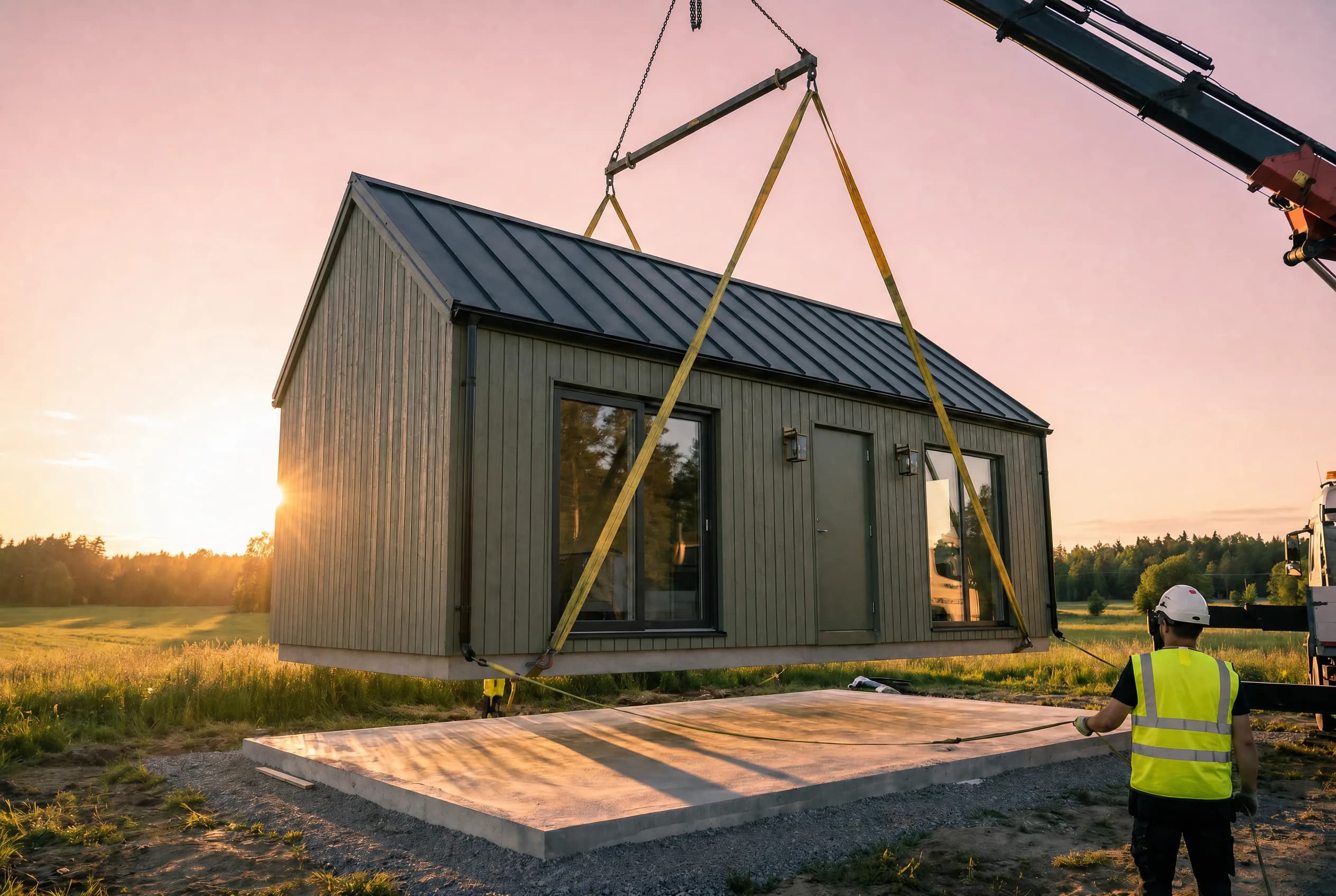 Placering och installation på din tomt